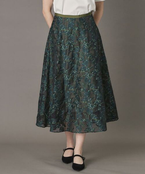 DRESSTERIOR / ドレステリア ロング・マキシ丈スカート | 【きれいめ/裏地取り外し可】シアージャカードスカート | 詳細11