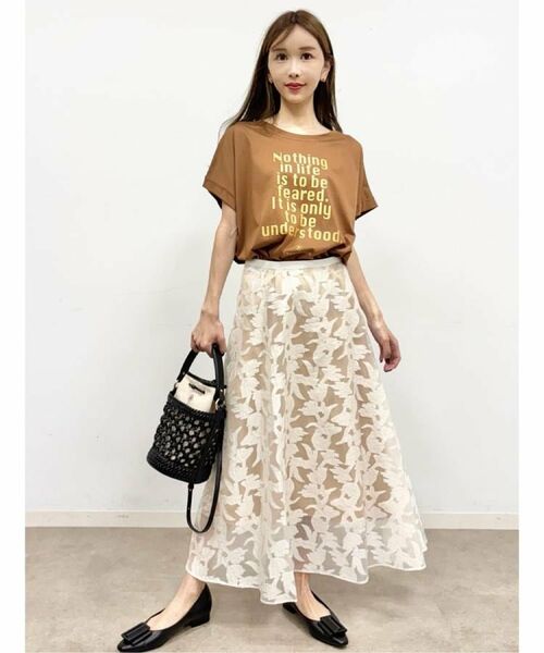 DRESSTERIOR / ドレステリア ロング・マキシ丈スカート | 【きれいめ/裏地取り外し可】シアージャカードスカート | 詳細13