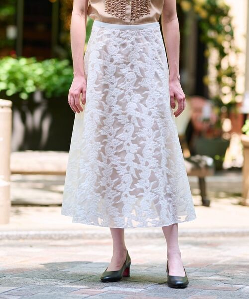 DRESSTERIOR / ドレステリア ロング・マキシ丈スカート | 【きれいめ/裏地取り外し可】シアージャカードスカート | 詳細24