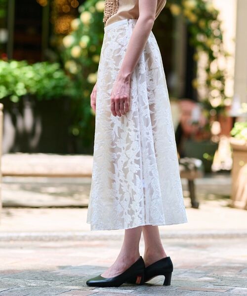 DRESSTERIOR / ドレステリア ロング・マキシ丈スカート | 【きれいめ/裏地取り外し可】シアージャカードスカート | 詳細29