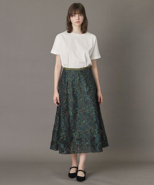 DRESSTERIOR / ドレステリア ロング・マキシ丈スカート | 【きれいめ/裏地取り外し可】シアージャカードスカート | 詳細9