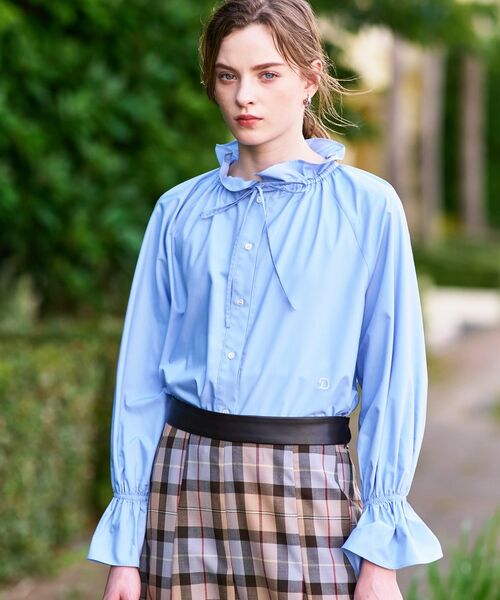 DRESSTERIOR / ドレステリア シャツ・ブラウス | 【洗える/フリルカラー】キャンディスリーブフリルカラーブラウス | 詳細1