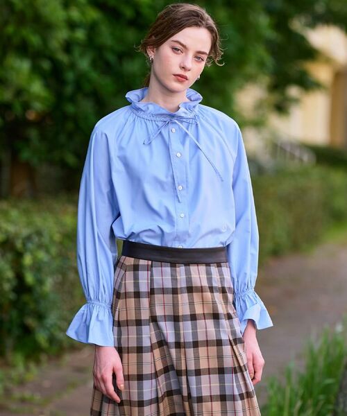 DRESSTERIOR / ドレステリア シャツ・ブラウス | 【洗える/フリルカラー】キャンディスリーブフリルカラーブラウス | 詳細2