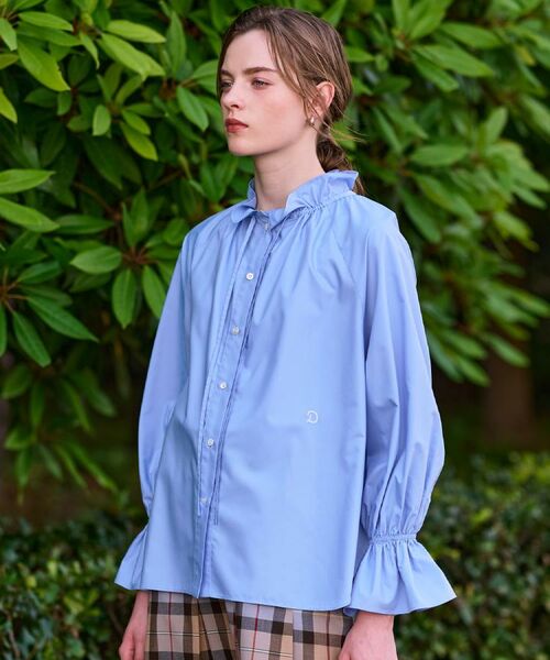 DRESSTERIOR / ドレステリア シャツ・ブラウス | 【洗える/フリルカラー】キャンディスリーブフリルカラーブラウス | 詳細4