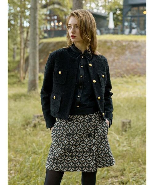 DRESSTERIOR / ドレステリア シャツ・ブラウス | 【洗える/シアー素材/otonaMUSE 11月号掲載】フィルムドットブラウス | 詳細1