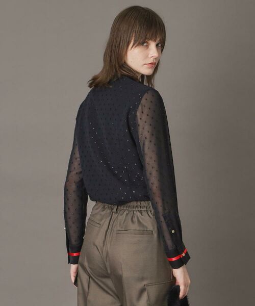 DRESSTERIOR / ドレステリア シャツ・ブラウス | 【洗える/シアー素材/otonaMUSE 11月号掲載】フィルムドットブラウス | 詳細10