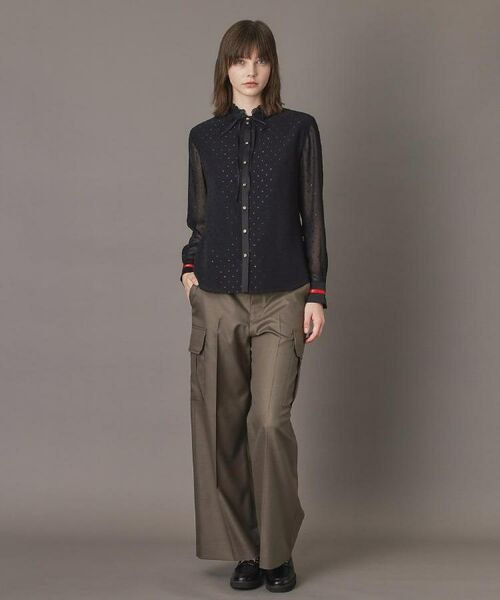 DRESSTERIOR / ドレステリア シャツ・ブラウス | 【洗える/シアー素材/otonaMUSE 11月号掲載】フィルムドットブラウス | 詳細3