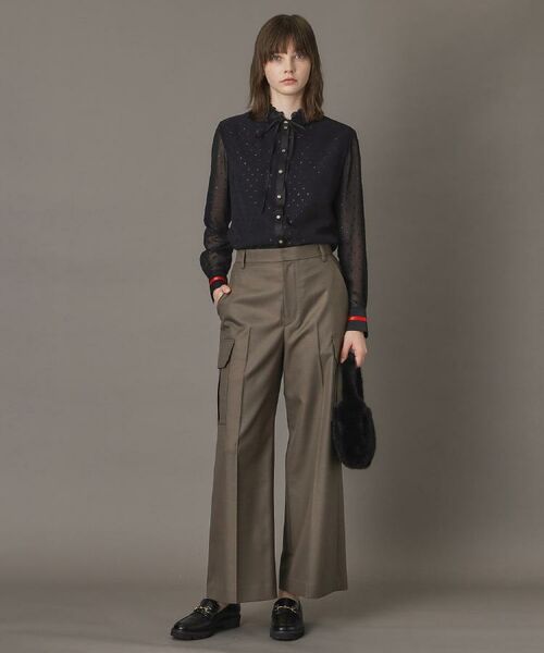 DRESSTERIOR / ドレステリア シャツ・ブラウス | 【洗える/シアー素材/otonaMUSE 11月号掲載】フィルムドットブラウス | 詳細4