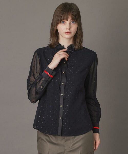 DRESSTERIOR / ドレステリア シャツ・ブラウス | 【洗える/シアー素材/otonaMUSE 11月号掲載】フィルムドットブラウス | 詳細6
