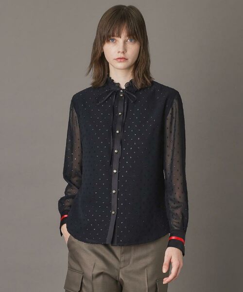 DRESSTERIOR / ドレステリア シャツ・ブラウス | 【洗える/シアー素材/otonaMUSE 11月号掲載】フィルムドットブラウス | 詳細7