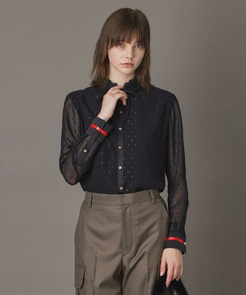 DRESSTERIOR / ドレステリア シャツ・ブラウス | 【洗える/シアー素材/otonaMUSE 11月号掲載】フィルムドットブラウス | 詳細8