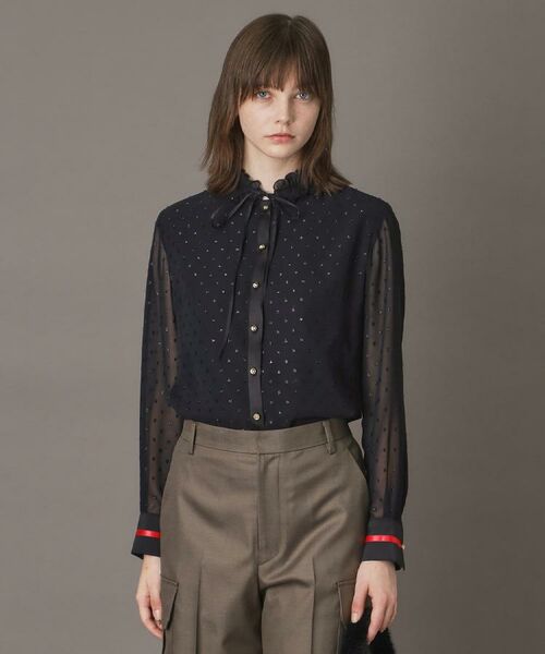 DRESSTERIOR / ドレステリア シャツ・ブラウス | 【洗える/シアー素材/otonaMUSE 11月号掲載】フィルムドットブラウス | 詳細9