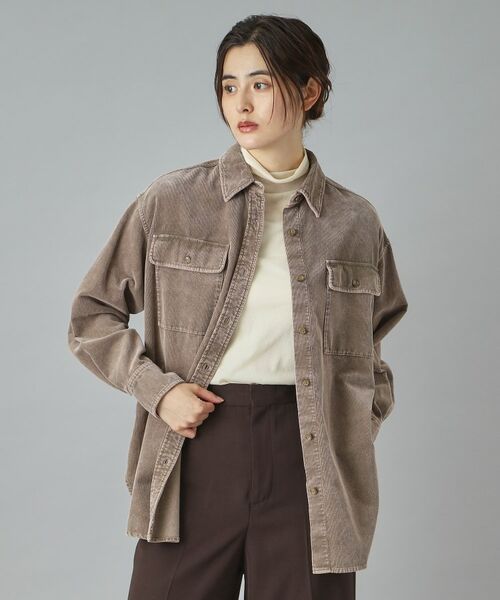 DRESSTERIOR / ドレステリア シャツ・ブラウス | 【洗える/抜け感】コーデュロイガーメントダイシャツ | 詳細11