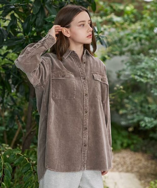 DRESSTERIOR / ドレステリア シャツ・ブラウス | 【洗える/抜け感】コーデュロイガーメントダイシャツ | 詳細2