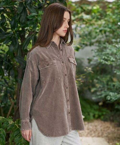 DRESSTERIOR / ドレステリア シャツ・ブラウス | 【洗える/抜け感】コーデュロイガーメントダイシャツ | 詳細3