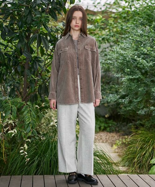 DRESSTERIOR / ドレステリア シャツ・ブラウス | 【洗える/抜け感】コーデュロイガーメントダイシャツ | 詳細5
