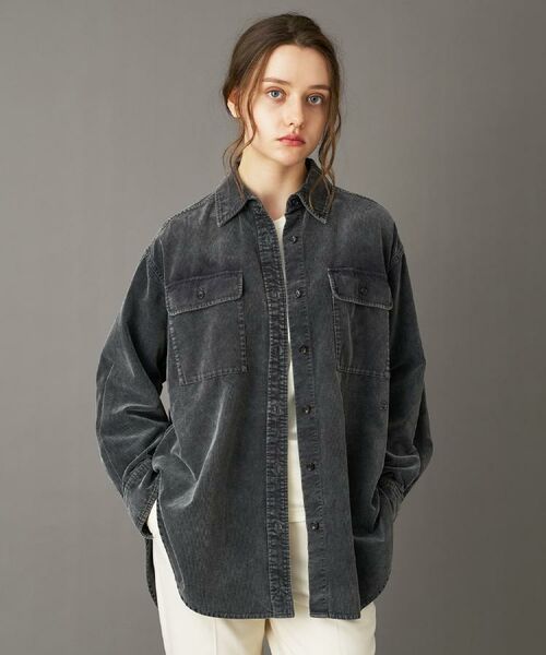 DRESSTERIOR / ドレステリア シャツ・ブラウス | 【洗える/抜け感】コーデュロイガーメントダイシャツ | 詳細6