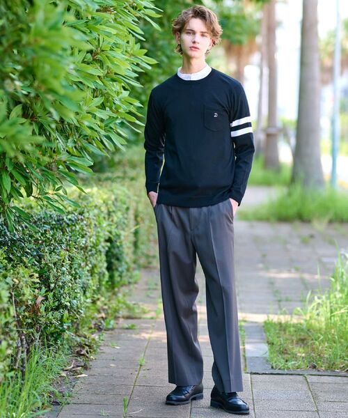 DRESSTERIOR / ドレステリア ニット・セーター | ウォッシャブルファインメリノ クルーネックニット | 詳細10