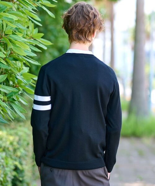 DRESSTERIOR / ドレステリア ニット・セーター | ウォッシャブルファインメリノ クルーネックニット | 詳細13