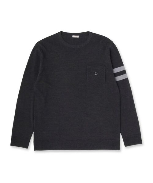 DRESSTERIOR / ドレステリア ニット・セーター | ウォッシャブルファインメリノ クルーネックニット | 詳細24