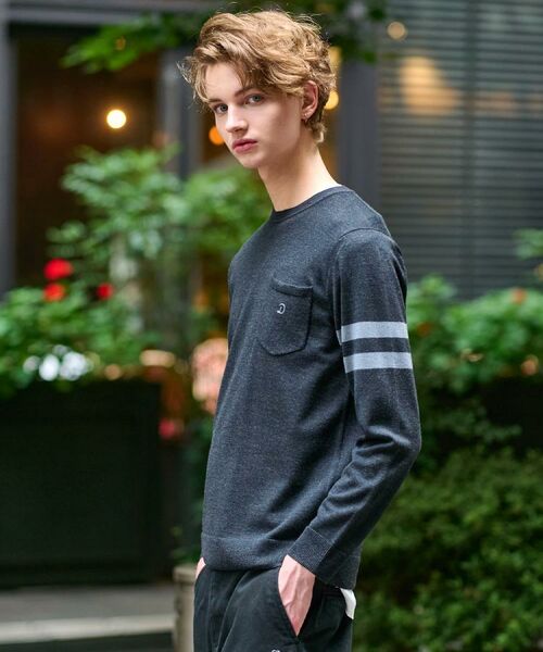 DRESSTERIOR / ドレステリア ニット・セーター | ウォッシャブルファインメリノ クルーネックニット | 詳細4