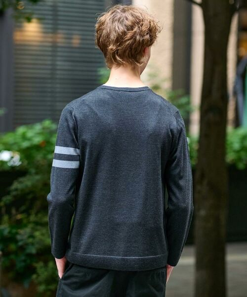 DRESSTERIOR / ドレステリア ニット・セーター | ウォッシャブルファインメリノ クルーネックニット | 詳細5