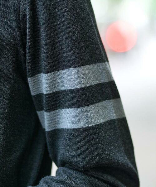 DRESSTERIOR / ドレステリア ニット・セーター | ウォッシャブルファインメリノ クルーネックニット | 詳細7