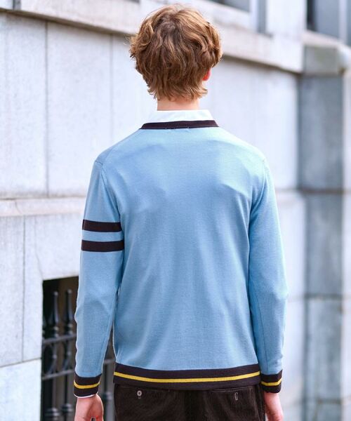 DRESSTERIOR / ドレステリア ニット・セーター | ウォッシャブルファインメリノ Vネックニット | 詳細14