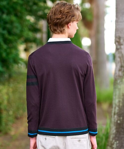 DRESSTERIOR / ドレステリア ニット・セーター | ウォッシャブルファインメリノ Vネックニット | 詳細5