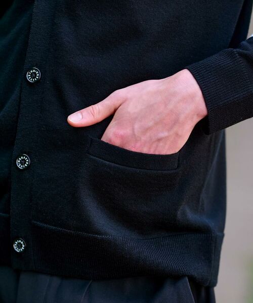 DRESSTERIOR / ドレステリア カーディガン・ボレロ | ウォッシャブルファインメリノ ニットカーデ | 詳細7