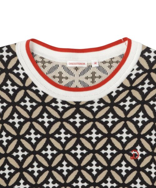 DRESSTERIOR / ドレステリア ニット・セーター | オーバーラップサークルジャカードニット | 詳細11