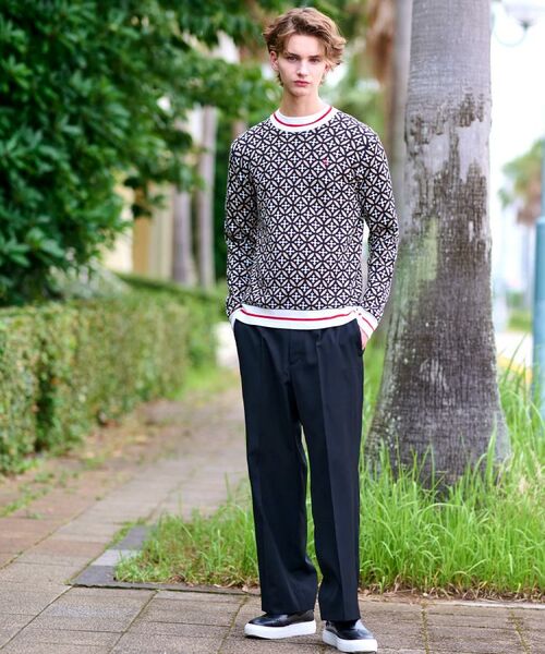DRESSTERIOR / ドレステリア ニット・セーター | オーバーラップサークルジャカードニット | 詳細2