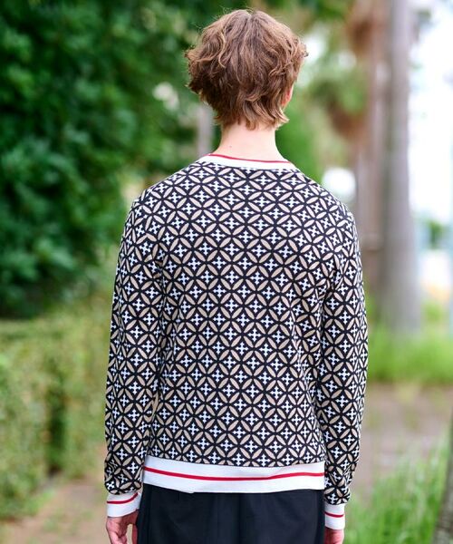 DRESSTERIOR / ドレステリア ニット・セーター | オーバーラップサークルジャカードニット | 詳細4