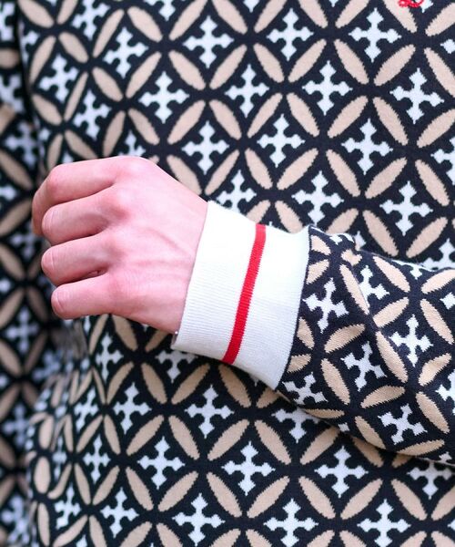 DRESSTERIOR / ドレステリア ニット・セーター | オーバーラップサークルジャカードニット | 詳細6