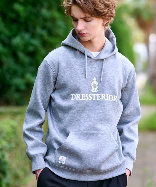 DRESSTERIOR / ドレステリア パーカー | ストレッチポンチ フーディ(グレー(012))