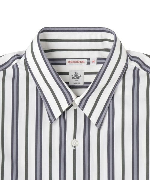 DRESSTERIOR / ドレステリア シャツ・ブラウス | THOMAS MASON ストライプシャツ | 詳細12