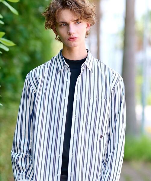 DRESSTERIOR / ドレステリア シャツ・ブラウス | THOMAS MASON ストライプシャツ | 詳細3