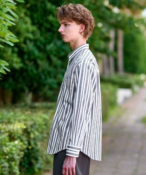 DRESSTERIOR / ドレステリア シャツ・ブラウス | THOMAS MASON ストライプシャツ | 詳細5