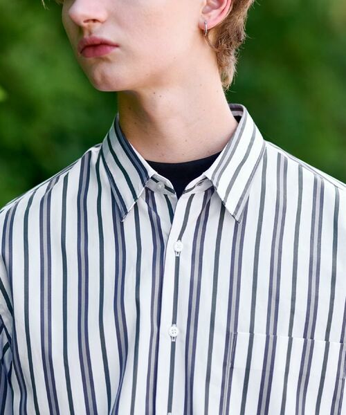 DRESSTERIOR / ドレステリア シャツ・ブラウス | THOMAS MASON ストライプシャツ | 詳細7