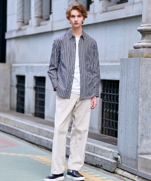 DRESSTERIOR / ドレステリア シャツ・ブラウス | THOMAS MASON ストライプシャツ | 詳細13