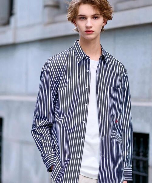 DRESSTERIOR / ドレステリア シャツ・ブラウス | THOMAS MASON ストライプシャツ | 詳細14