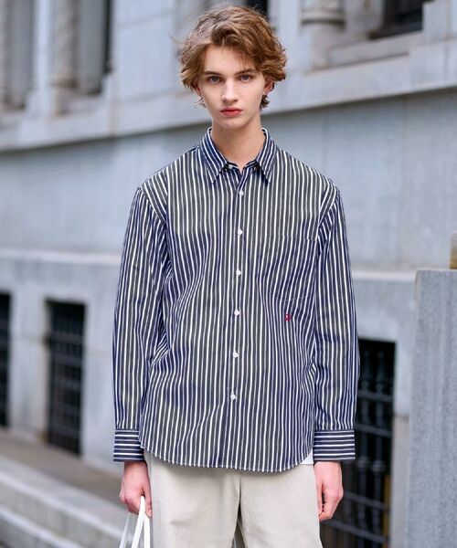 DRESSTERIOR / ドレステリア シャツ・ブラウス | THOMAS MASON ストライプシャツ | 詳細15
