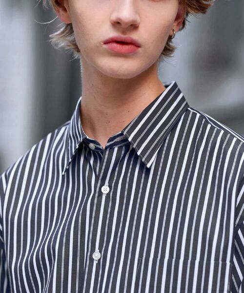 DRESSTERIOR / ドレステリア シャツ・ブラウス | THOMAS MASON ストライプシャツ | 詳細17