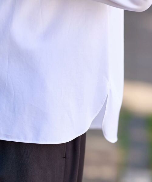 DRESSTERIOR / ドレステリア シャツ・ブラウス | 200双糸 バンドカラーシャツ | 詳細7