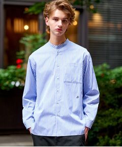 DRESSTERIOR / ドレステリア シャツ・ブラウス | バンドカラー ロンストシャツ