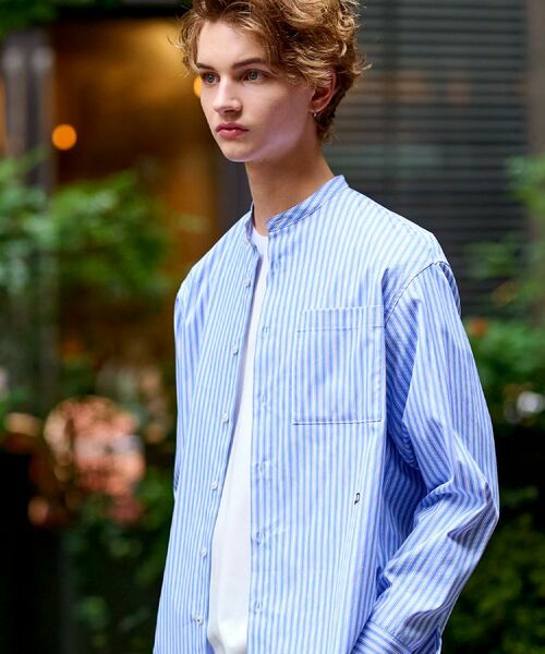 DRESSTERIOR / ドレステリア シャツ・ブラウス | バンドカラー ロンストシャツ | 詳細3