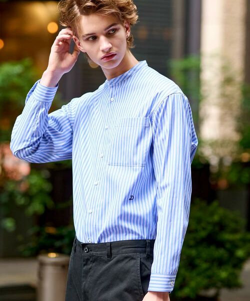 DRESSTERIOR / ドレステリア シャツ・ブラウス | バンドカラー ロンストシャツ | 詳細5