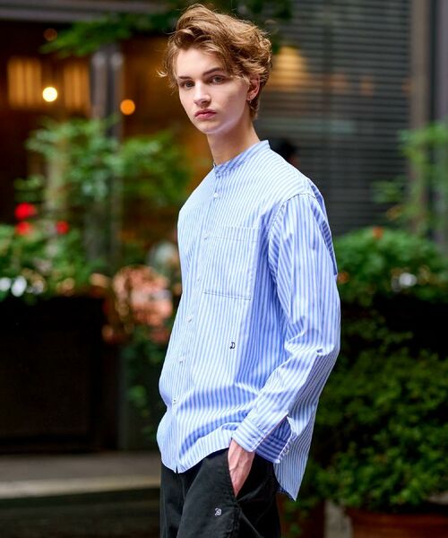 DRESSTERIOR / ドレステリア シャツ・ブラウス | バンドカラー ロンストシャツ | 詳細6