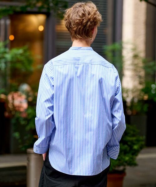 DRESSTERIOR / ドレステリア シャツ・ブラウス | バンドカラー ロンストシャツ | 詳細7