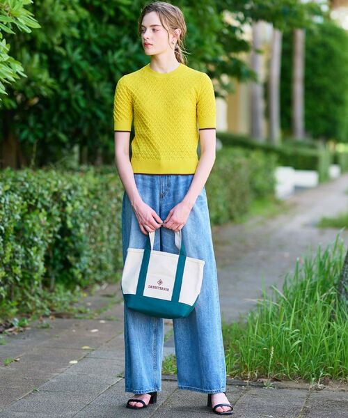 DRESSTERIOR / ドレステリア ニット・セーター | 【6色展開/オンオフ】レース編みハーフスリーブニット | 詳細22